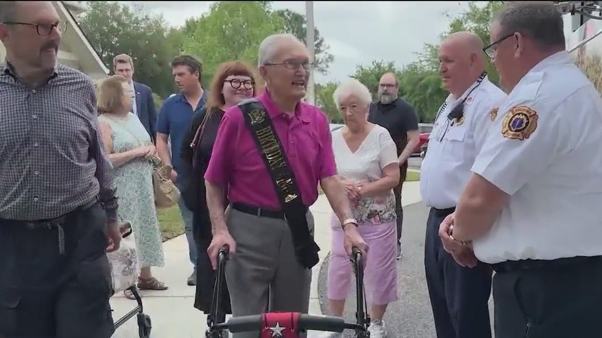 Florida Navy veteran celebrates 100th birthday